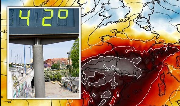 Europe weather: 'Most intense heat for 20 years' to cook continent in scorching 42C blast